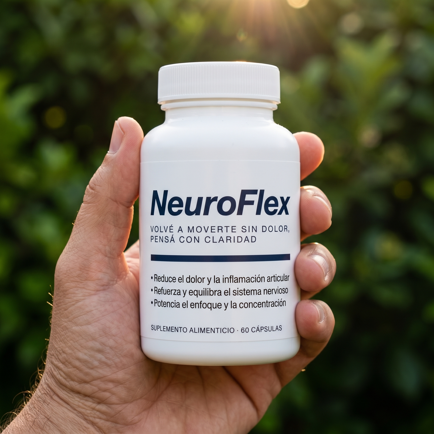 NeuroFlex | Cápsulas para Articulaciones, Sistema Nervioso y Enfoque Mental